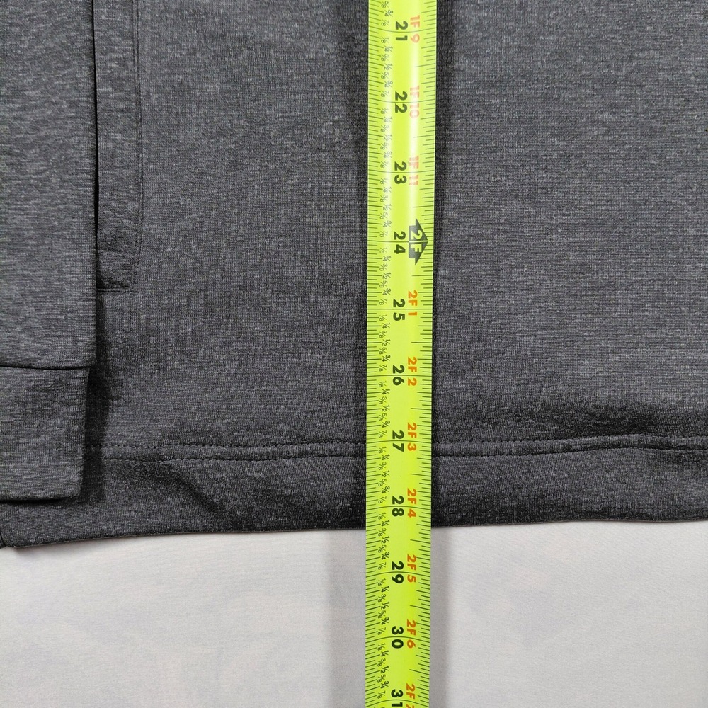 FootJoy Mens Large Gray Heathered Jenks Golf Trojan Hoodie Sweatshirt L - Picture 10 of 13